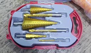HSS Titanium Coated Step Drill Bits Set