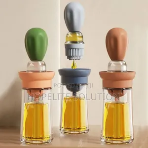 Quantitative Glass Oil Brush Set