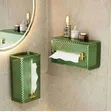 Elegant Diamond Wall-Mounted Tissue Box - 2