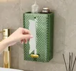 Elegant Diamond Wall-Mounted Tissue Box - 3