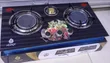 Nunix 3-Burner Infrared Gas Cooker with Glass Top - 2
