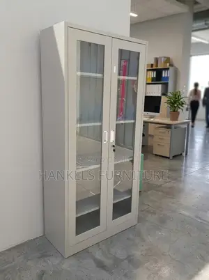 Brand New Full Glass Office Cabinet