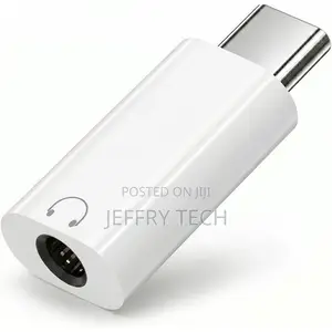 USB-C hadi Adapta ya Sauti ya 3.5mm