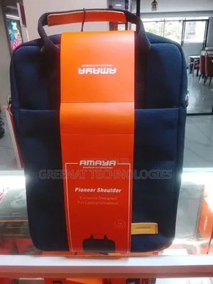 Amaya Pioneer 14" Laptop Bag - Navy Blue