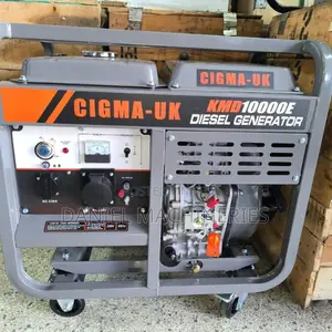 CIGMA-UK 9KVA Diesel Open Type Generator (192F Engine)