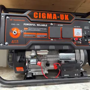 Cigma-UK Gasoline Generator 4000AE 3.75kVA (Key Start)