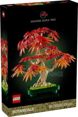LEGO Mti wa Bonsai wa Mapele Mwekundu wa Kijapani
