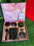 Fancy Ladies Gift Set with LED Watch - 4