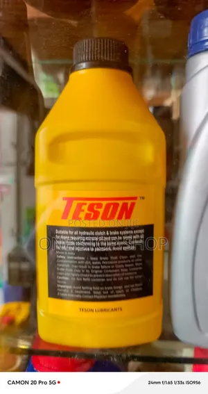 Tenson Super Heavy Duty Brake & Clutch Fluid ya Hydraulic