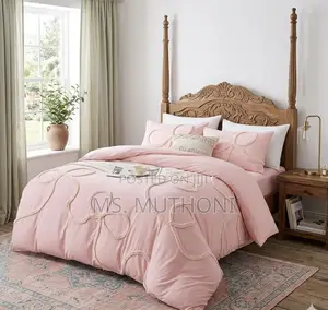 Bow Dreams Soft Microfiber Duvet Cover Set (6x6/6x7)