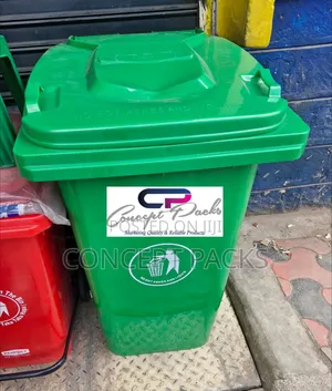 240L Green Large Bin with Wheels