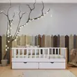 Durable Wooden Crib Bed for Babies and Toddlers - 3
