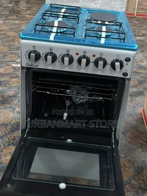 Olelon Cooker ya Gesi 3 + Umeme 1 ya Kusimama Bure