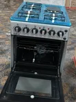 Olelon Cooker ya Gesi 3 + Umeme 1 ya Kusimama Bure - 1