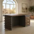 Golden Modern 1400mm Executive Office Desk - 4