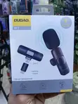 Dudao M1-B 2-in-1 Kipaza Sauti cha Lavalier - Nyeusi - 2