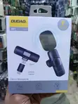 Dudao M1-B 2-in-1 Kipaza Sauti cha Lavalier - Nyeusi - 3