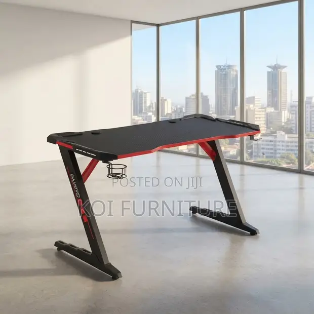 Ergonomical Classic Home Office Black Laptop Desk - 1