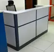 Dawati la Ofisi la Mpokezi 1.6m - Nyeupe - 5
