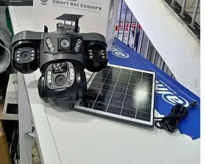 Kamera ya V380 Pro Solar Isiyo na Waya Lenzi Tatu (Skrini 3)