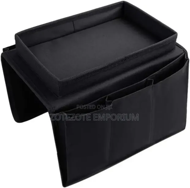 Couch Arm Rest Organizer Tray - 1