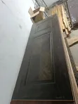 64Door Factory Semi Solid Flash Room Door - Black - 1