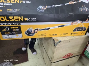 Olsen FX Force Xpress 880W Drywall Sander yenye Telescopic Shaft