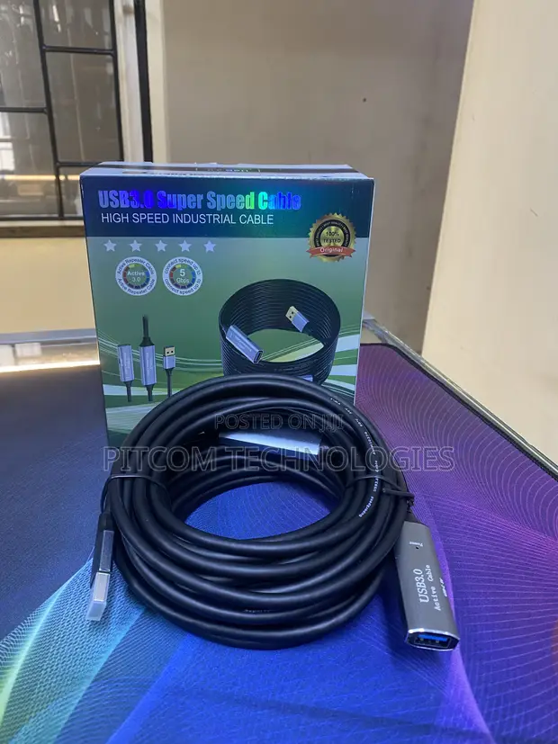 USB 3.0 Extension Cable with Chip - 10m - 1
