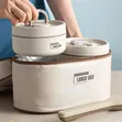 Sandwich Box ya 4-in-1 Inayoweza Kupangwa na Mfuko wa Kubeba - 1