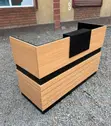1.6m Dawati la Mapokezi la Ofisi - Kahawia - 5