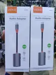 Vidvie AL1121 2-in-1 Type-C hadi Adapta Mbili za Type-C - Nyeusi - 2
