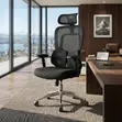 Orthopedic Executive Fabric Star Office Chair - 1