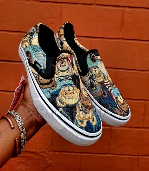Customised Vans Slip-Ons