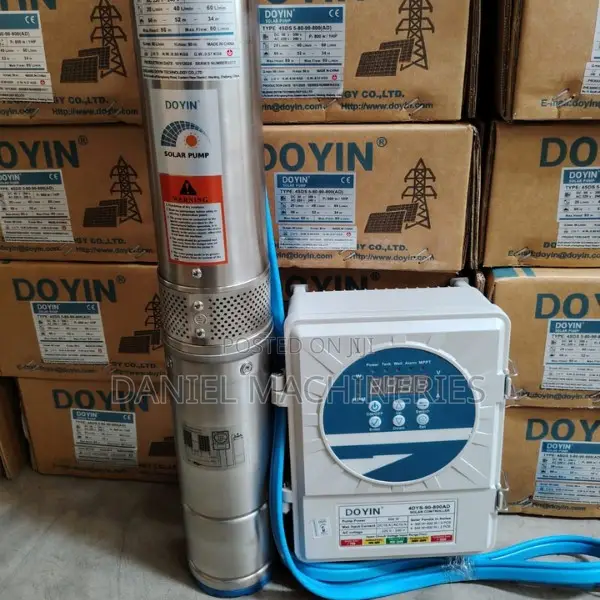 Doyin Hybrid AC/DC Submersible Pump 4SDS5 800W 1HP - 1