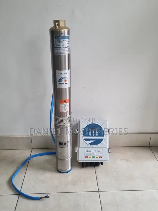 Doyin Solar Submersible Pump 3HP 2200W 1.5-Inch Hybrid - 1