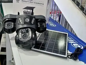 Kamera ya Usalama ya V380 Pro Solar 6MP yenye Lensi 3