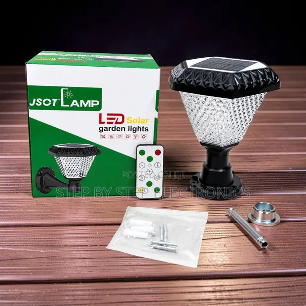 Taa ya Solar ya LED kwa Lango la Bustani - 1
