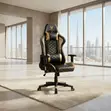 Ergonomic High Backrest Leather Office Chair - 3