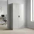Brand New Office Storage Cabinet - White Steel - 3