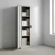 Brand New Office Storage Cabinet - White Steel - 4
