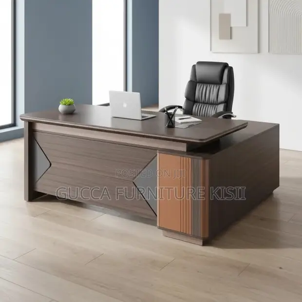 Executive Desk yenye Extension - Mpya Kabisa - 1