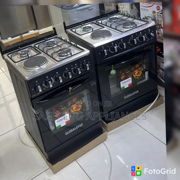 Jiko la Globalstar 50x55 la Kusimama na Oven ya Umeme - 1