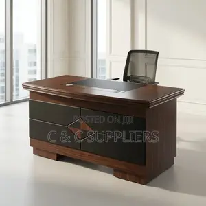 1.2m Executive Desk - Brown