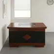 1.2m Executive Desk - Brown - 2