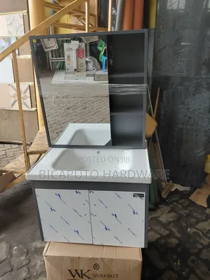 ACE Vanity Cabinet Kijivu na Nyeupe 60cm