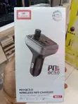 Earldom ET-M63 Wireless MP3 Car Charger & FM Transmitter - Black - 3