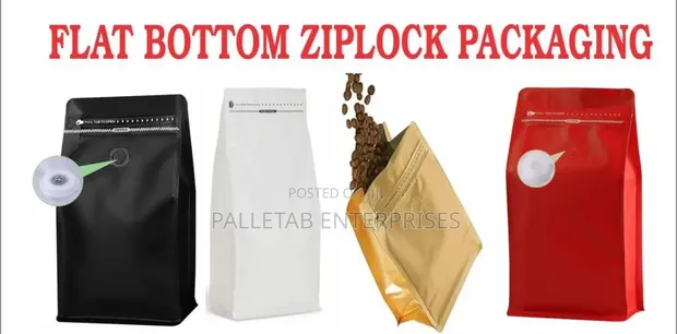 Coffee Ziplock Bags with Degassing Valve - 1