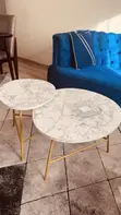 Used 5-Seater L-Shaped Sofa, Coffee Tables & TV Stand - 3