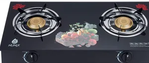 Nunix Glass Top Gas Cooker