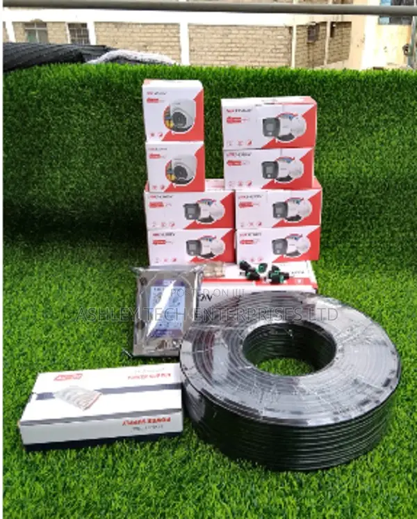 Hikvision 8CH 1080P Night Vision CCTV Security Kit - 1